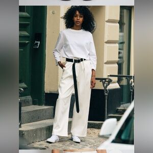 ROUCHA Diana Denim Pant in Color Wheat Size A